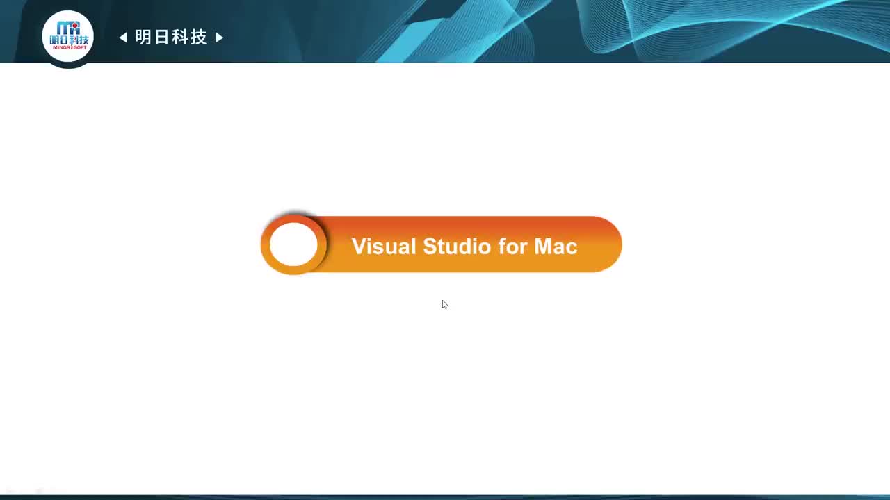 2.3 Visual Studio for Mac