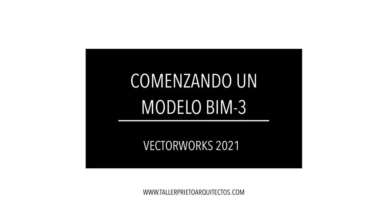 【Vectorworks】Pablo Prieto_ 小住宅 BIM parte 3