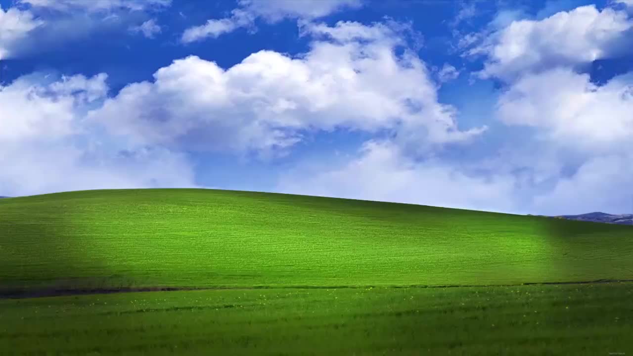 Bliss (WindowsXP Default Wallpaper) animated