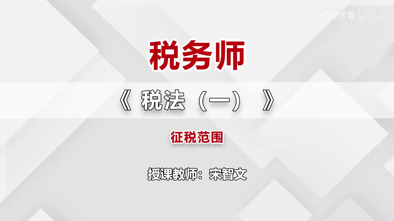 10-第二章-第三节-征税范围（三）