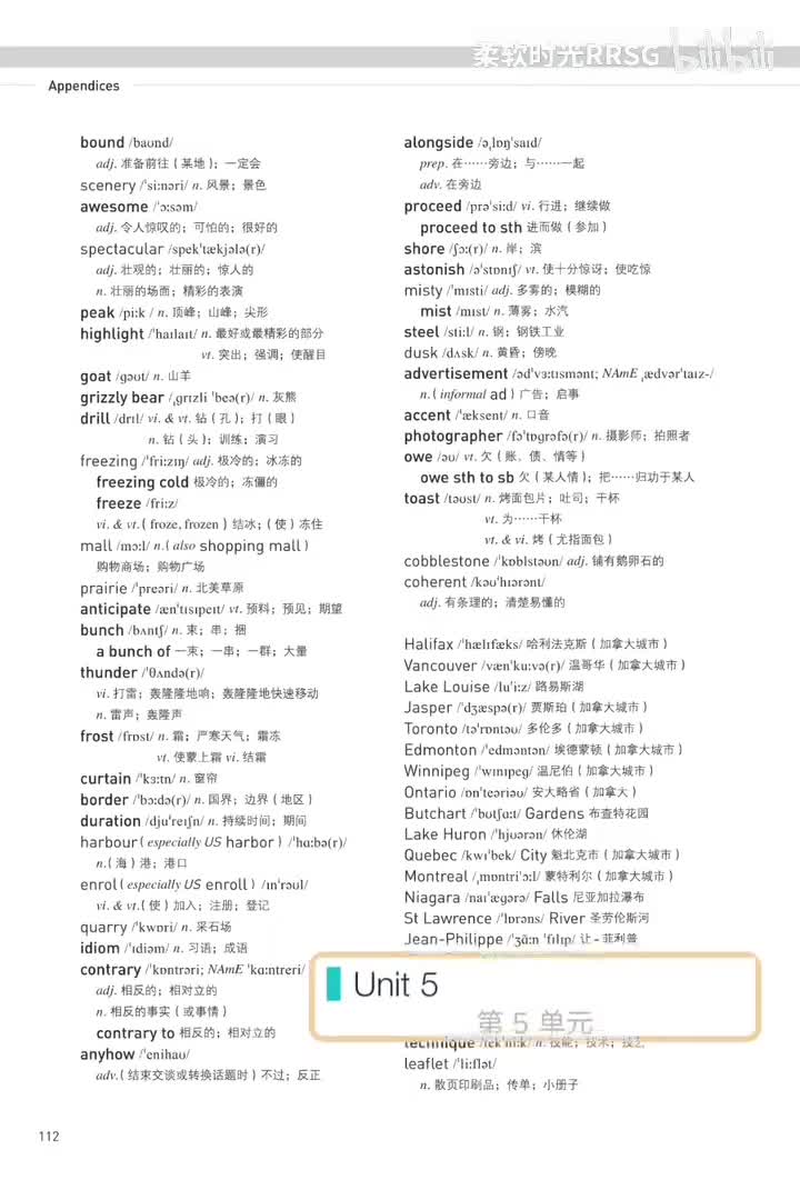 选择性必修第二册丨Unit 5