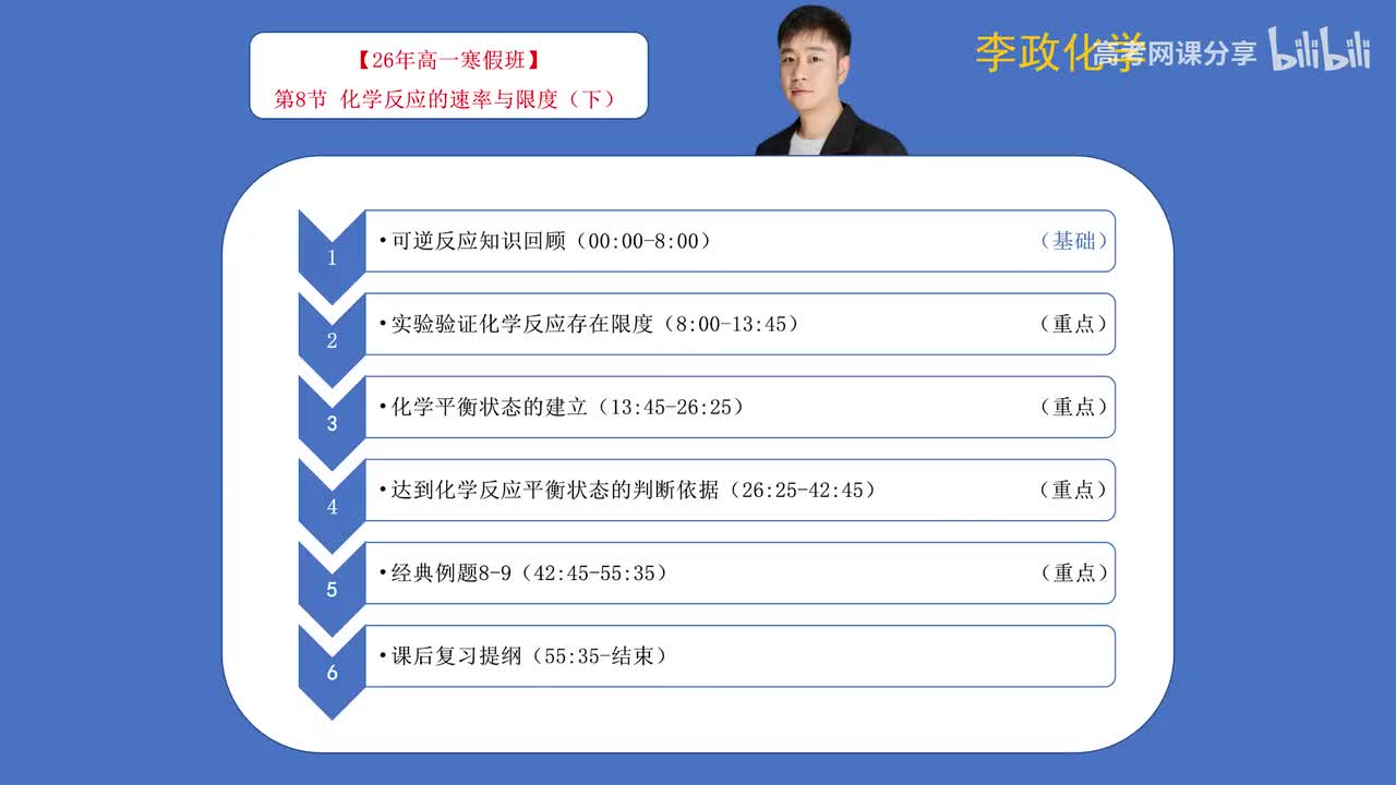 08-2.第08讲 化学反应的速率与限度（下）