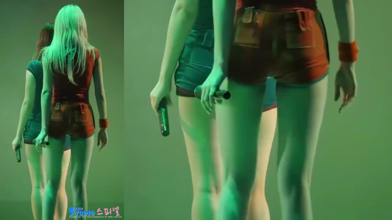 紧身短裤 HELLO VENUS 权娜拉竖屏直拍现场 Wiggle Wiggle 150110