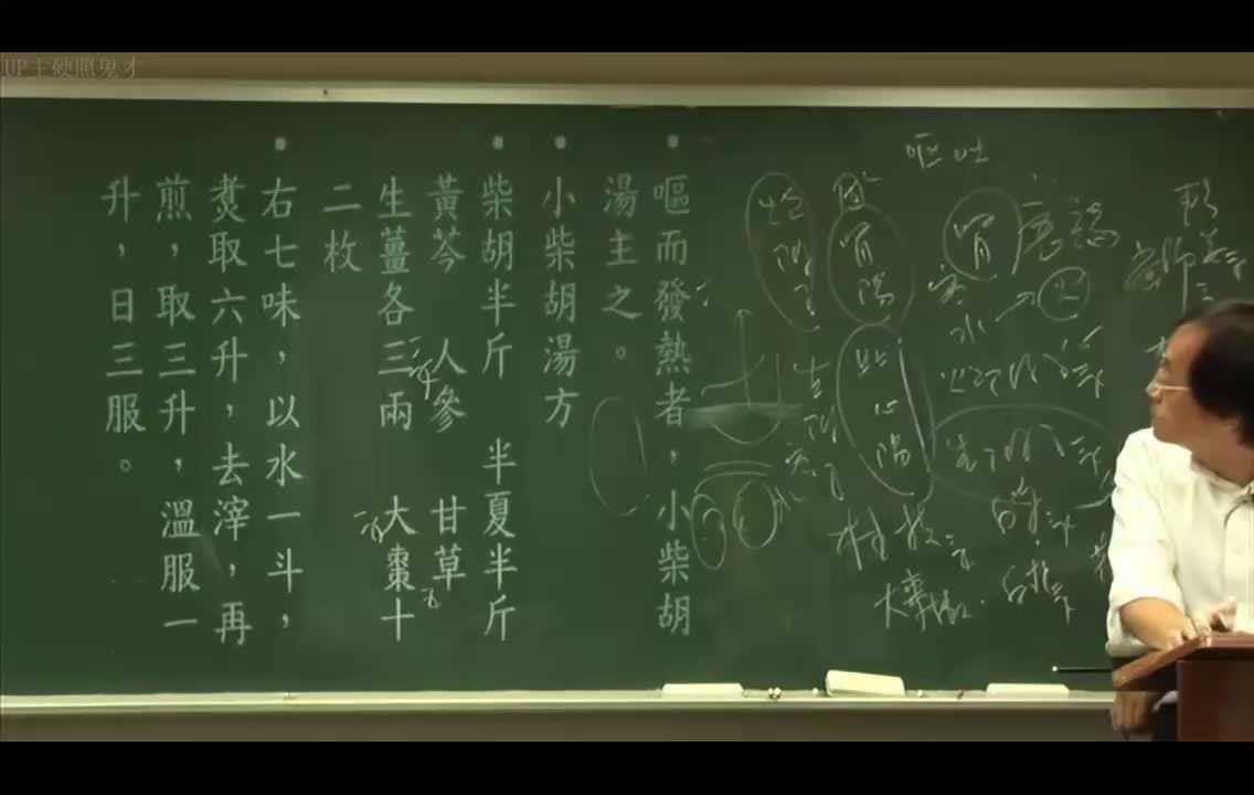 39_金匮第17篇：呕吐哕下利-小柴胡汤、大半夏汤、大黄甘草汤、茯苓泽泻汤、生姜半夏汤、橘皮竹茹汤