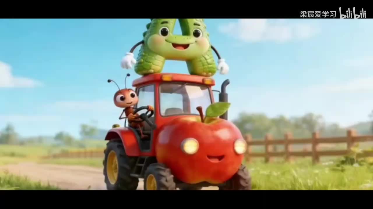 【Letter of the day全集A-Z英文字母歌】【中英双字幕】英语启蒙儿歌SSS儿童英语儿歌-26个英语字母学龄前英语启蒙听儿歌学英语。幼小衔接必备。