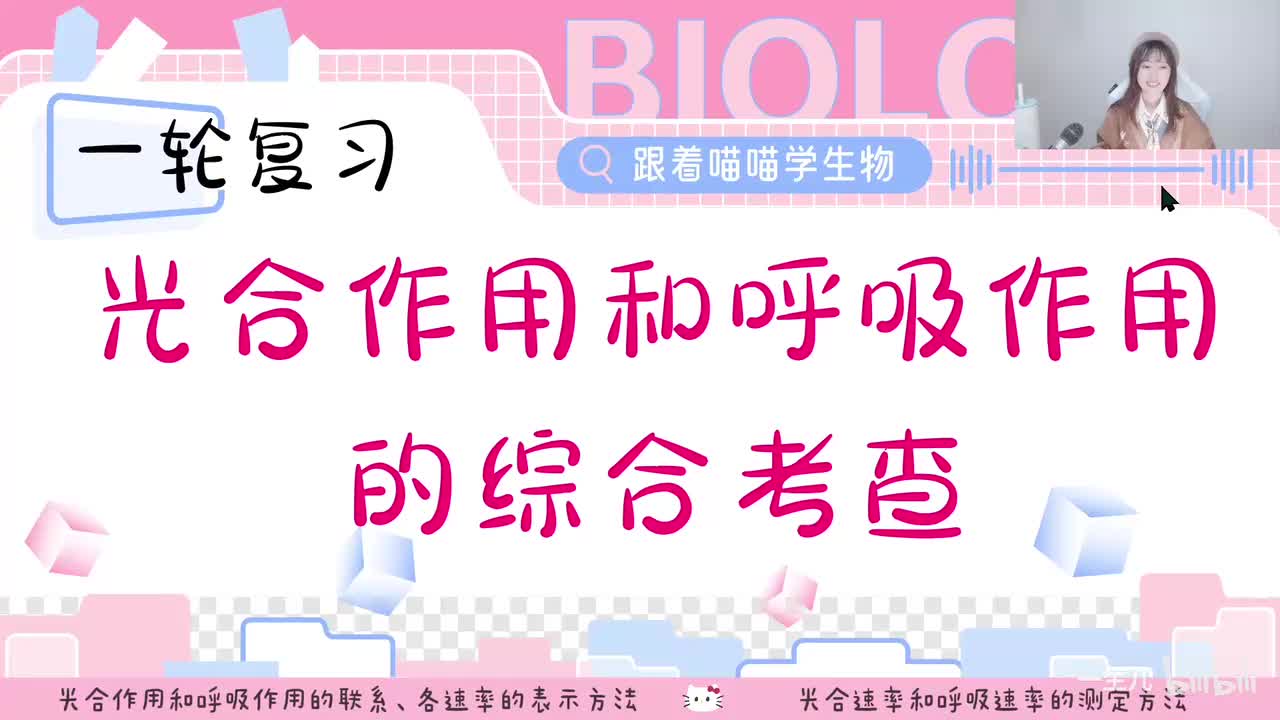 7-3 光合作用和呼吸作用的综合考察