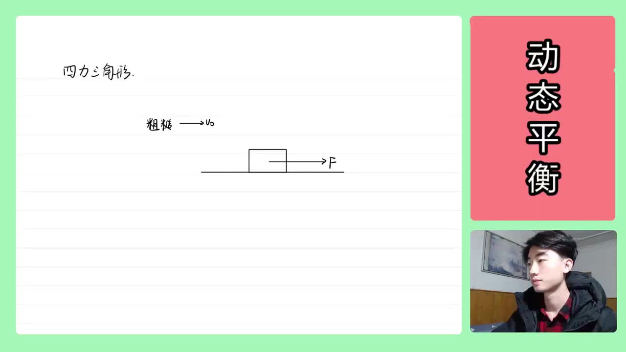 18.【高中物理必修一】【动态平衡】四力三角型