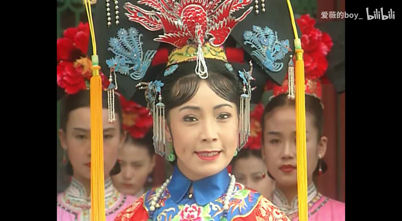 6、小燕子给紫薇写信，小燕子上课堂学做对子与作诗