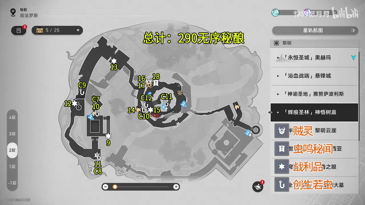 [黎明-辉痕圣林]神悟树庭(2) 共10个(9-18)创生若虫7-12 无序秘酿290