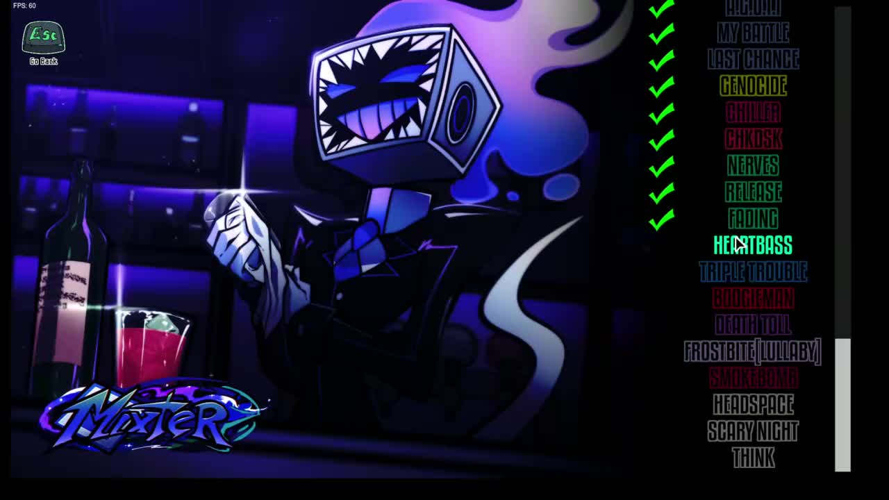 Mixter曲目38 HEARTBASS (retro and kamex曲目） mix