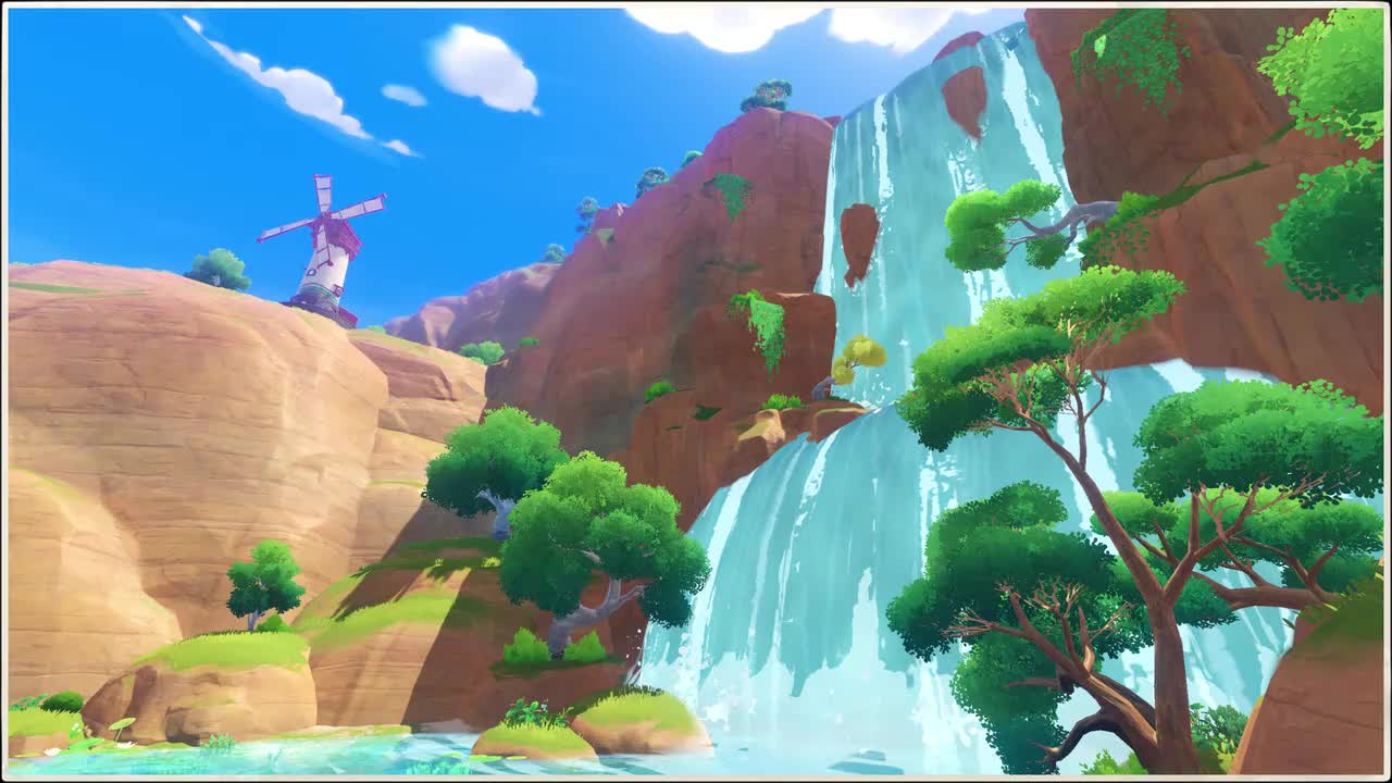 场景-轻风山-昼（晨晖的祈愿）
