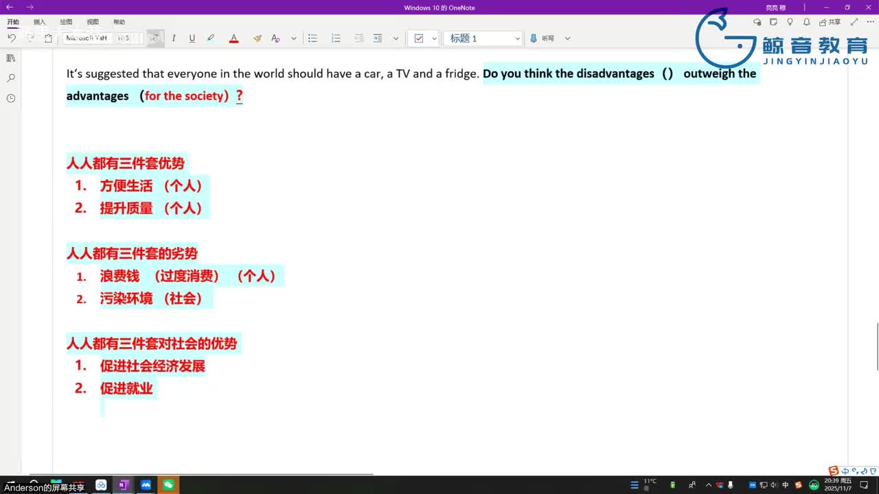 【冲刺班】写作3（三）