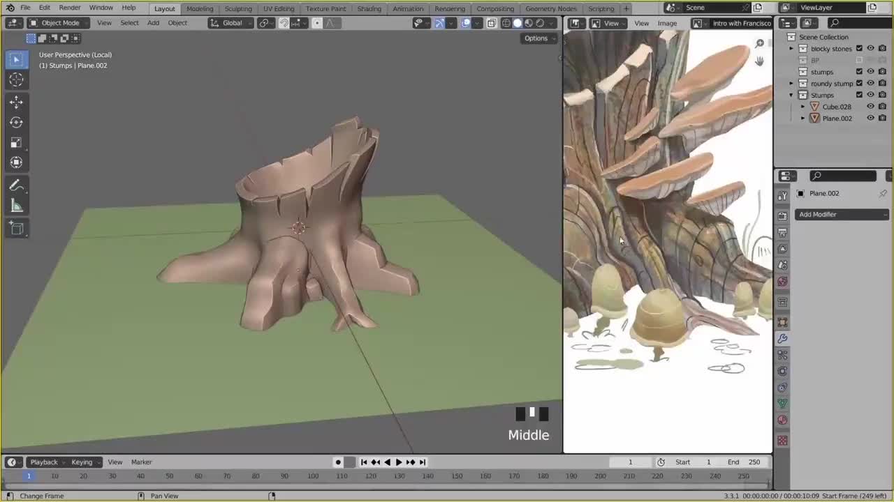 2 modeling the scene part 2