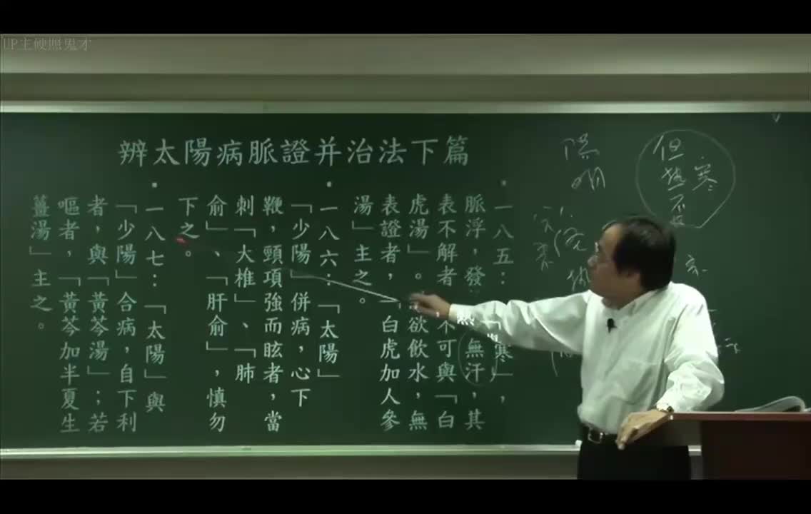32_太阳病下篇：条辨187到191-黄芩汤、黄连汤、桂枝附子汤、甘草附子汤、白虎汤