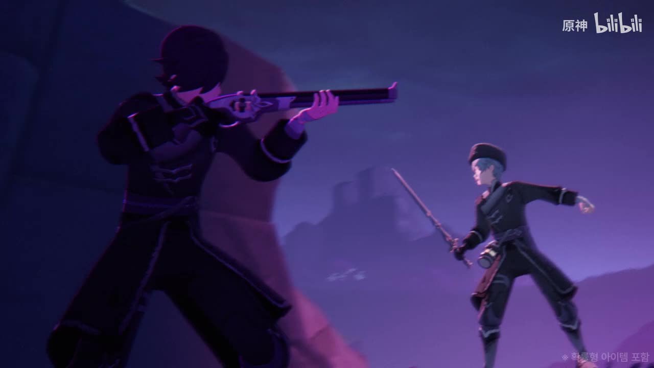 韩-《原神》角色预告-「菲林斯：夜巡者」