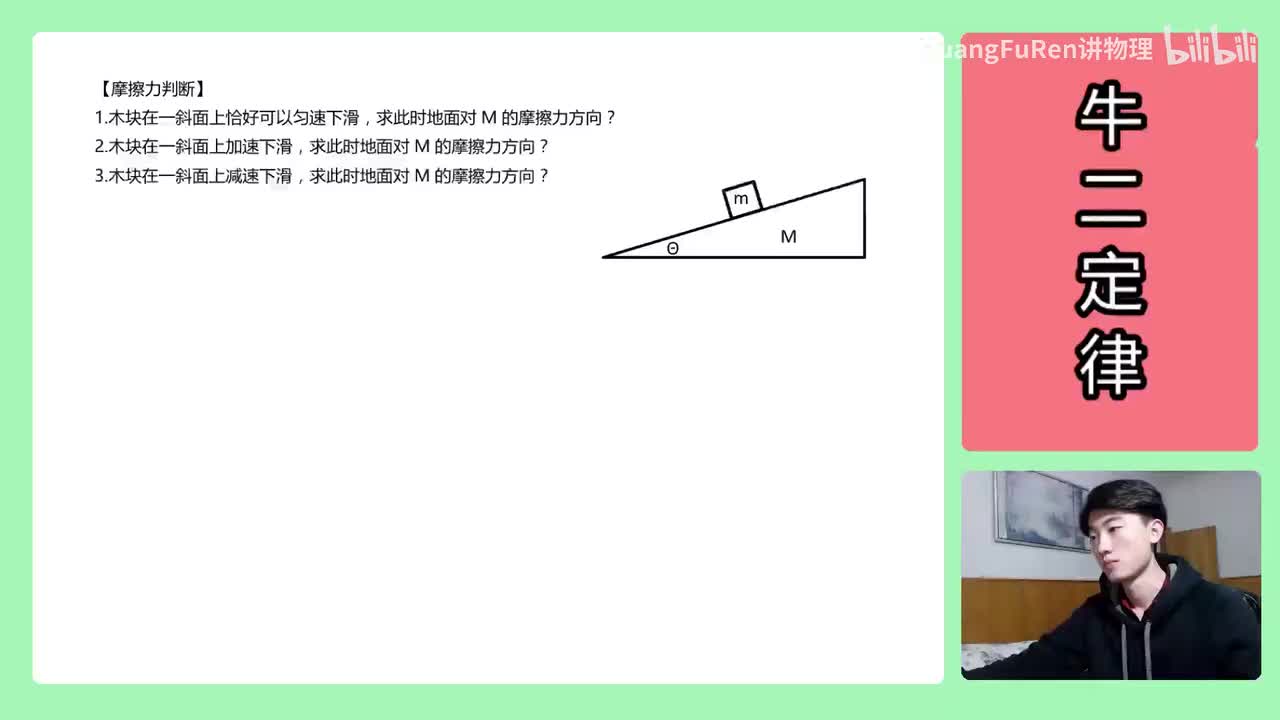 43.【高中物理必修一】【牛二】斜面-滑块选择判断