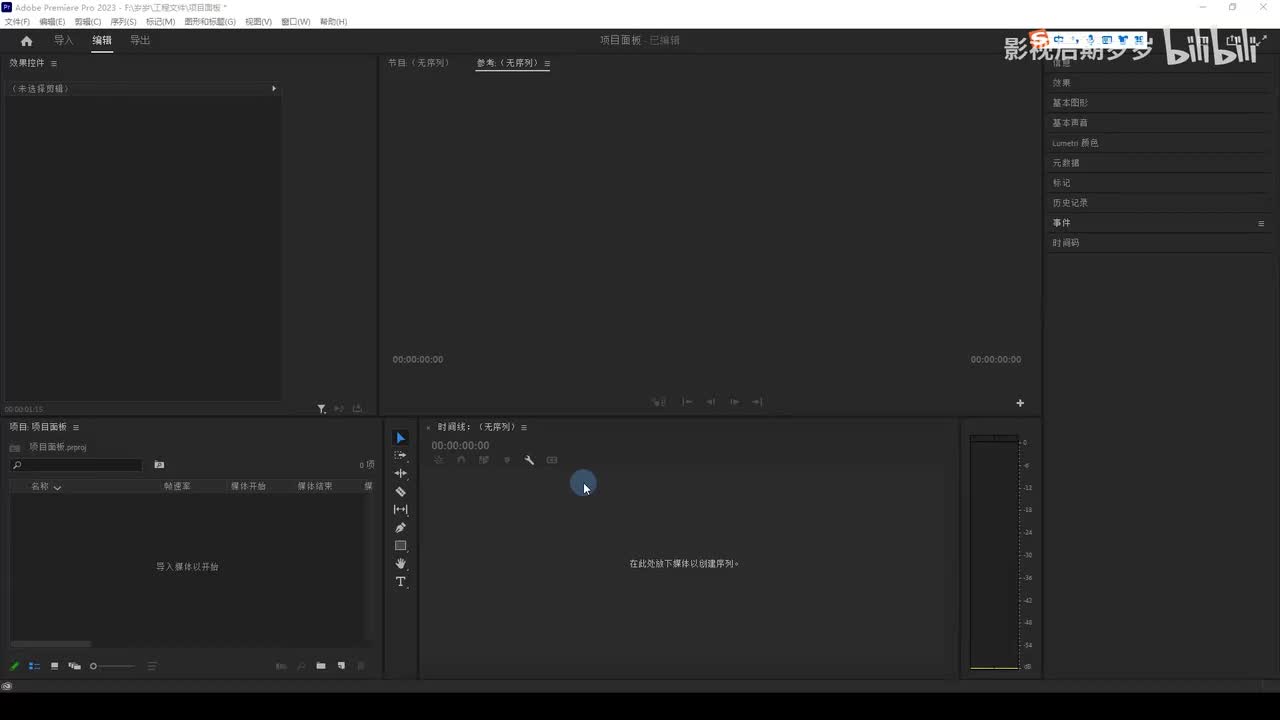 【PR教程】项目面板隐藏小技巧