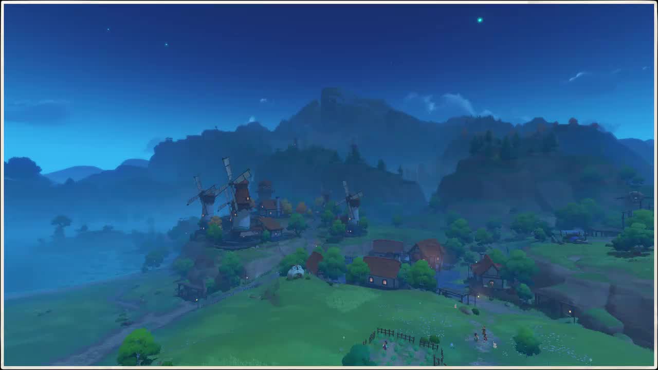 场景-聆风塔地-西区工厂-夜（伴着晚风的轻抚）