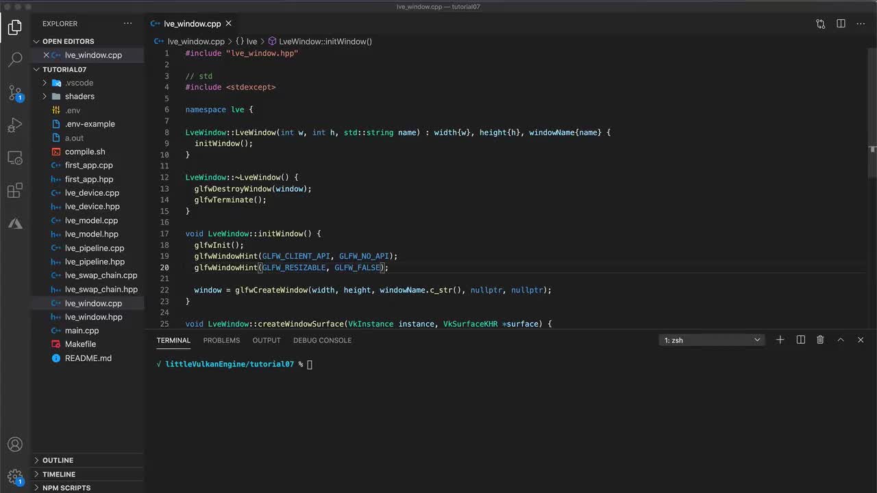 【原声】10. Swap Chain Recreation & Dynamic Viewports - Vulkan Game Engine Tutorial