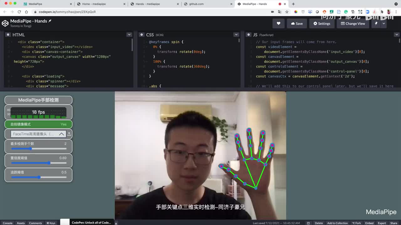 Web网页Demo体验