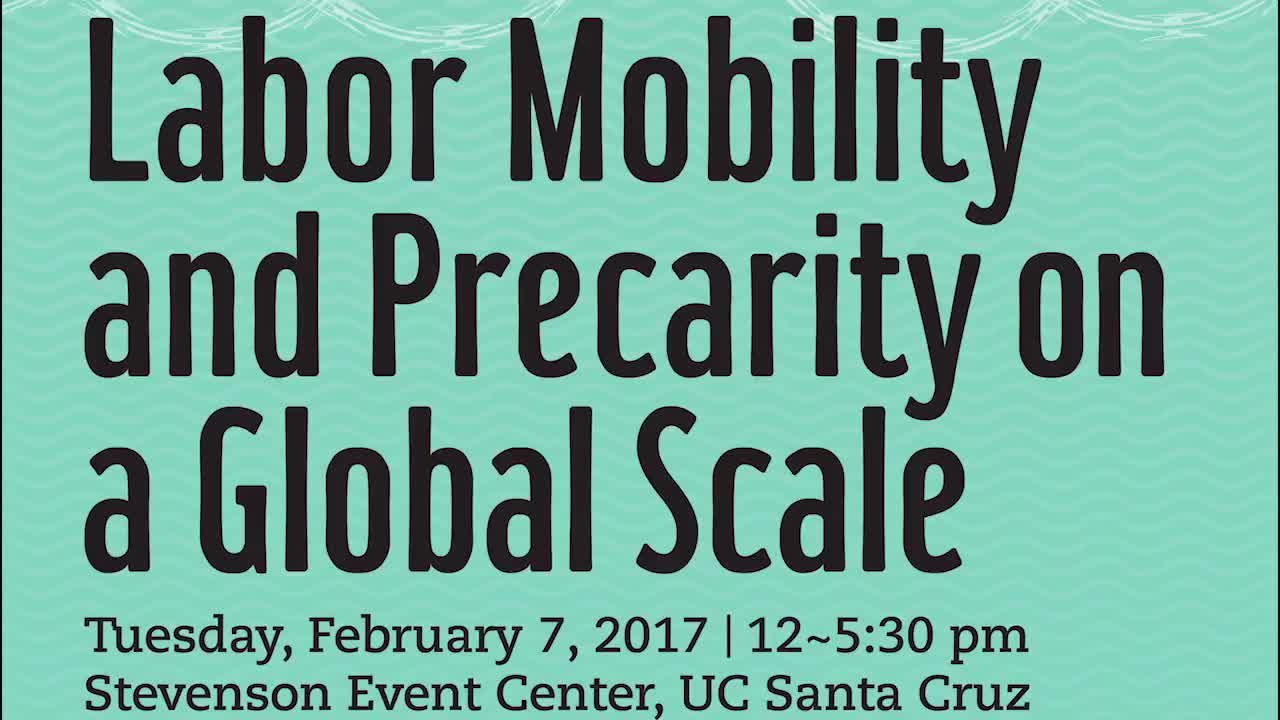 英02 Labor,Mobility and Precarity on a Globle Scale170207