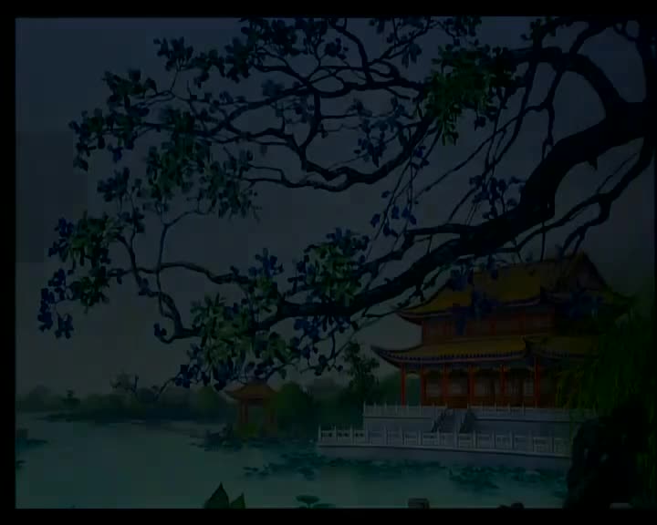 黄少梅-李后主异国离魂