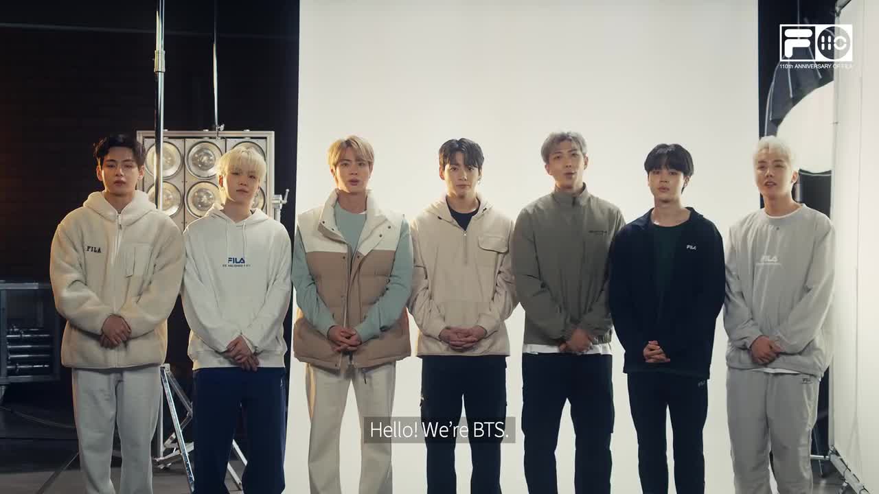 FILA 110th AnniversaryBTS