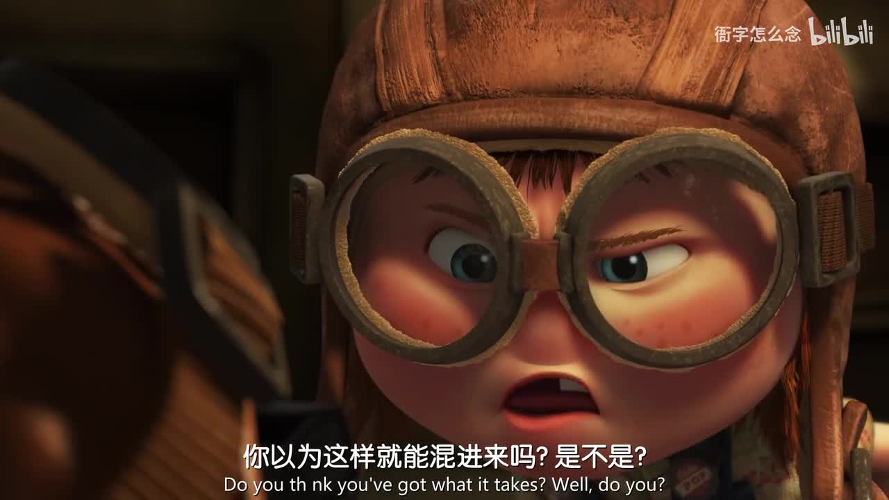 P2 未消音版 - 飞屋环游记 UP 配音消音素材 适合1人（中英双语字幕）