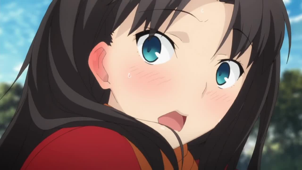 saber 卖萌吃东西