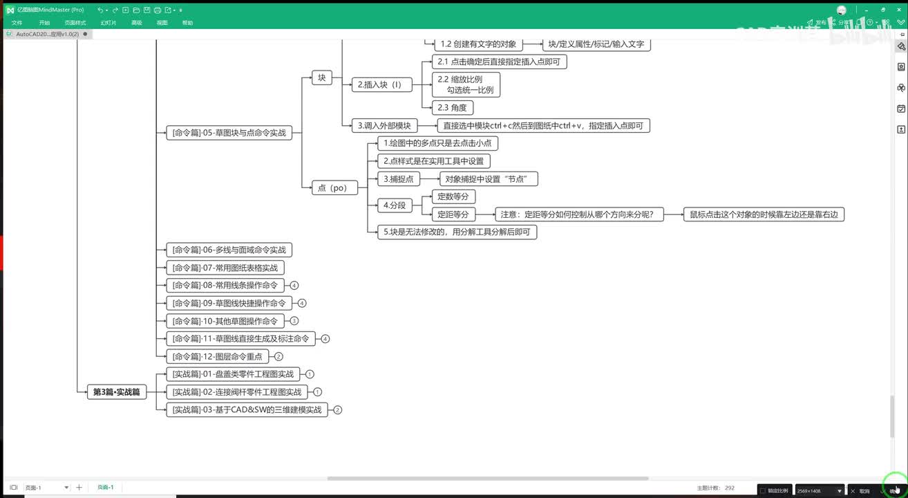 [命令篇]·06-多线与面域命令实战