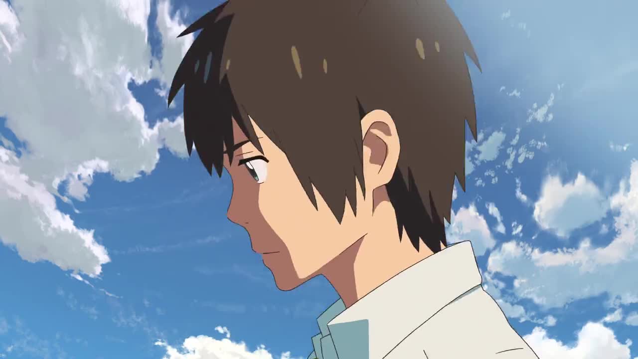 男女主隔空对望