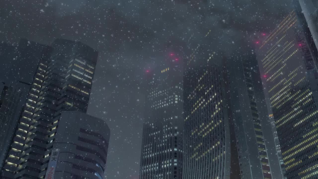 男女主雪夜擦肩而过