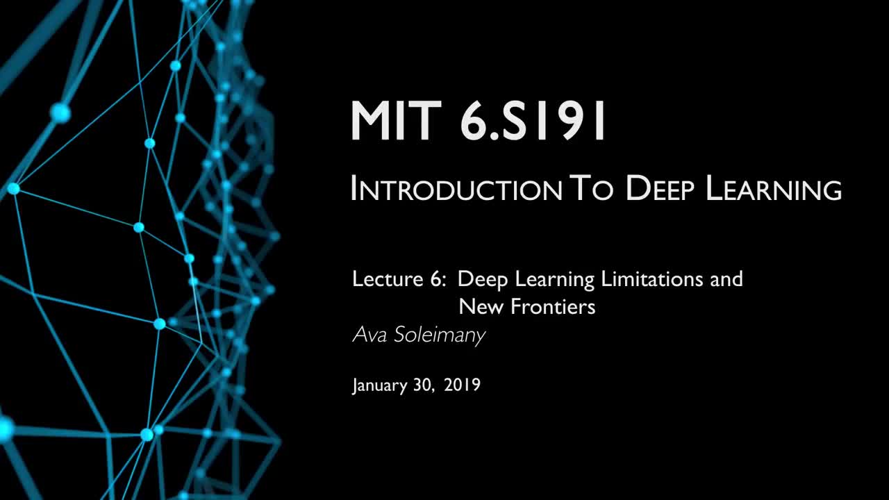 【2019】L6- 深度学习的局限性和新前沿