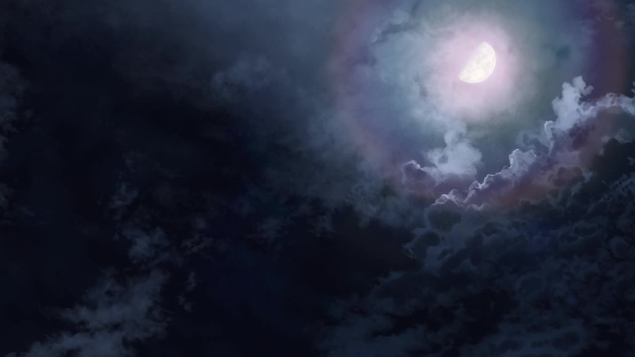 115#场景：夜空乌云密布半遮月[00.56.17-00.56.20]