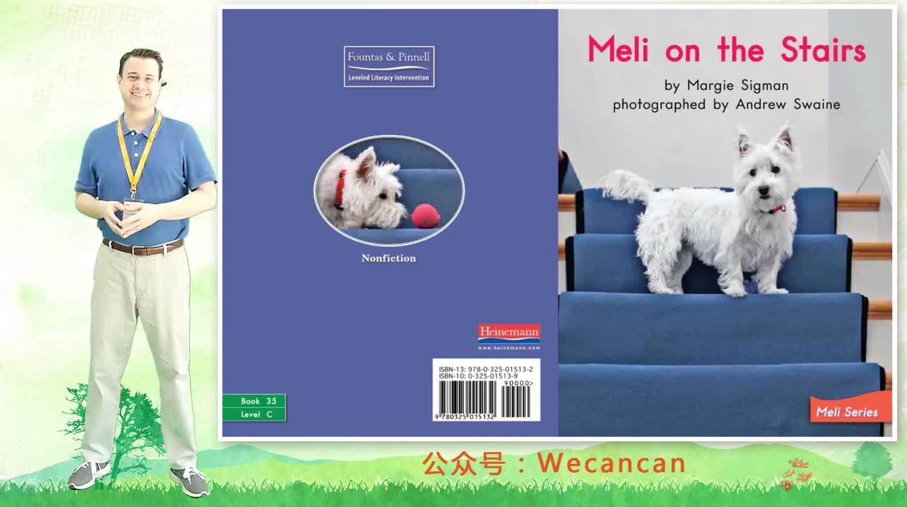 美国艾伦老师海尼曼G1绘本精讲35 Meli On The Stairs