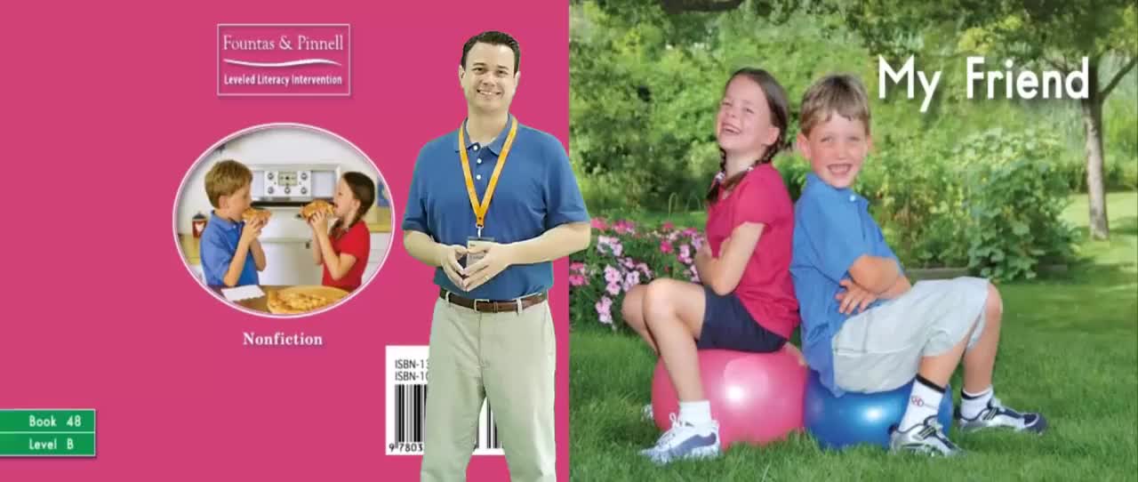 美国艾伦老师海尼曼G1绘本精讲48 My Friend