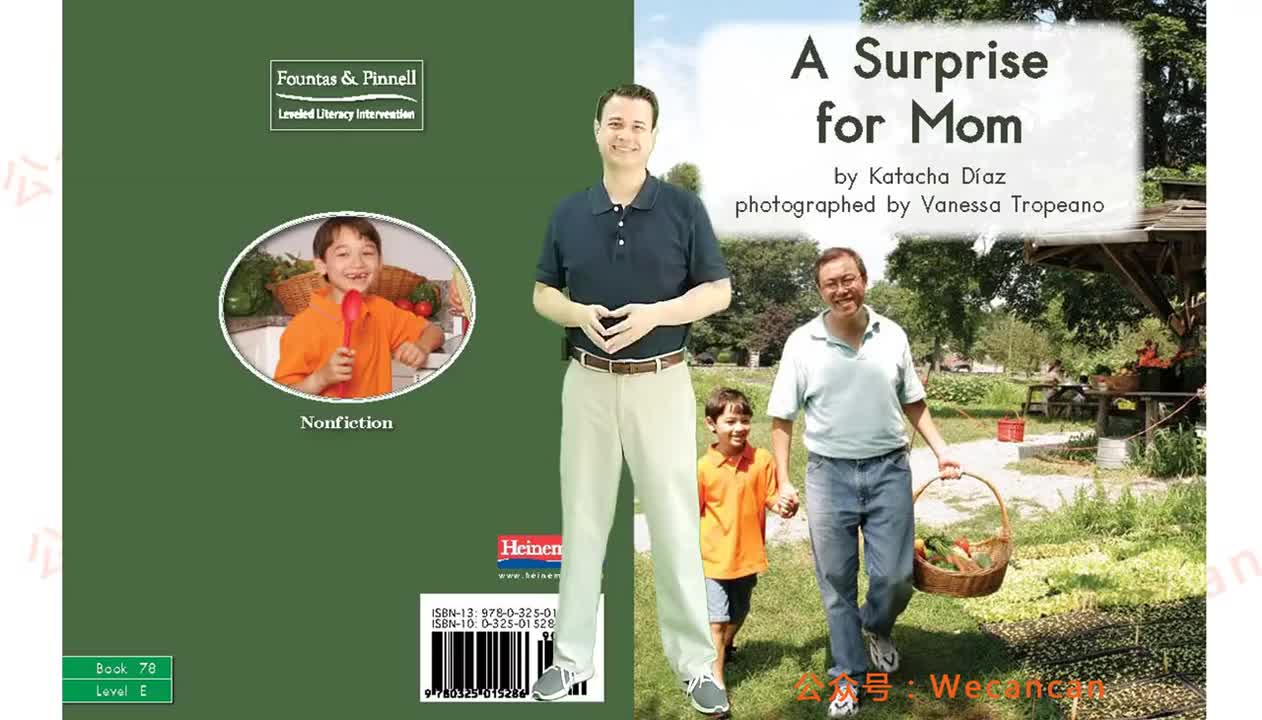 美国艾伦老师海尼曼G1绘本精讲78 A Surprise For Mom