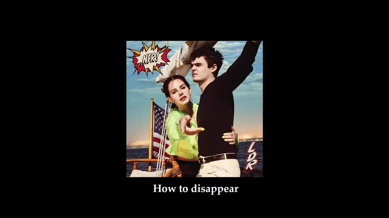 How to disappear