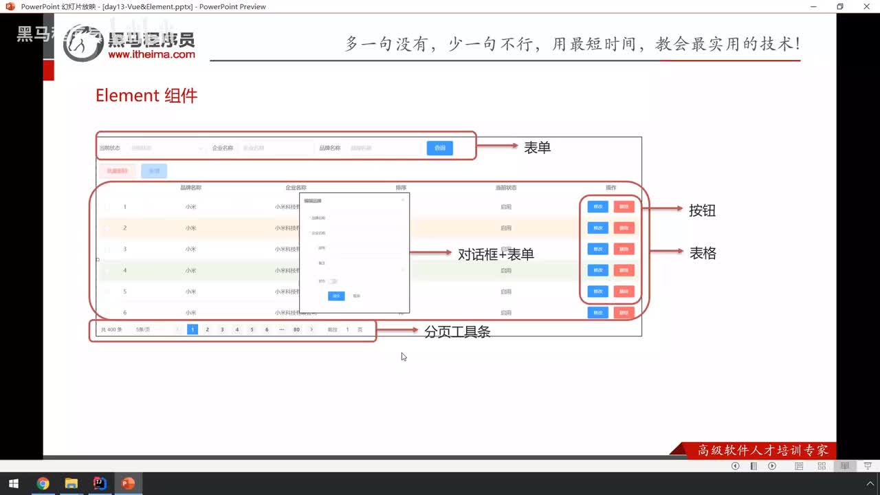 08-Element-常用组件-分页工具条
