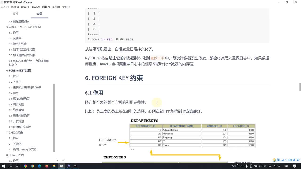 71-外键约束的使用