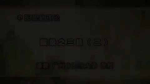 第53讲 藏象之三焦（二）