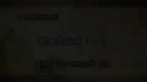 第58讲 藏象之五神（一）