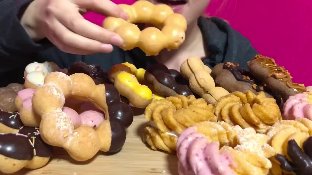 《Eating sounds》ミスタードーナツ!ポンデリング!フレンチクルーラー!