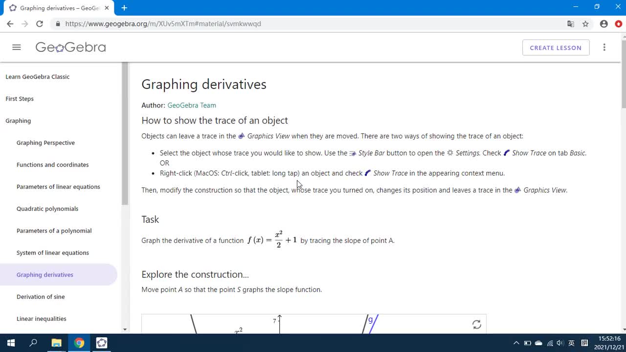 2.7 Graphing derivatives