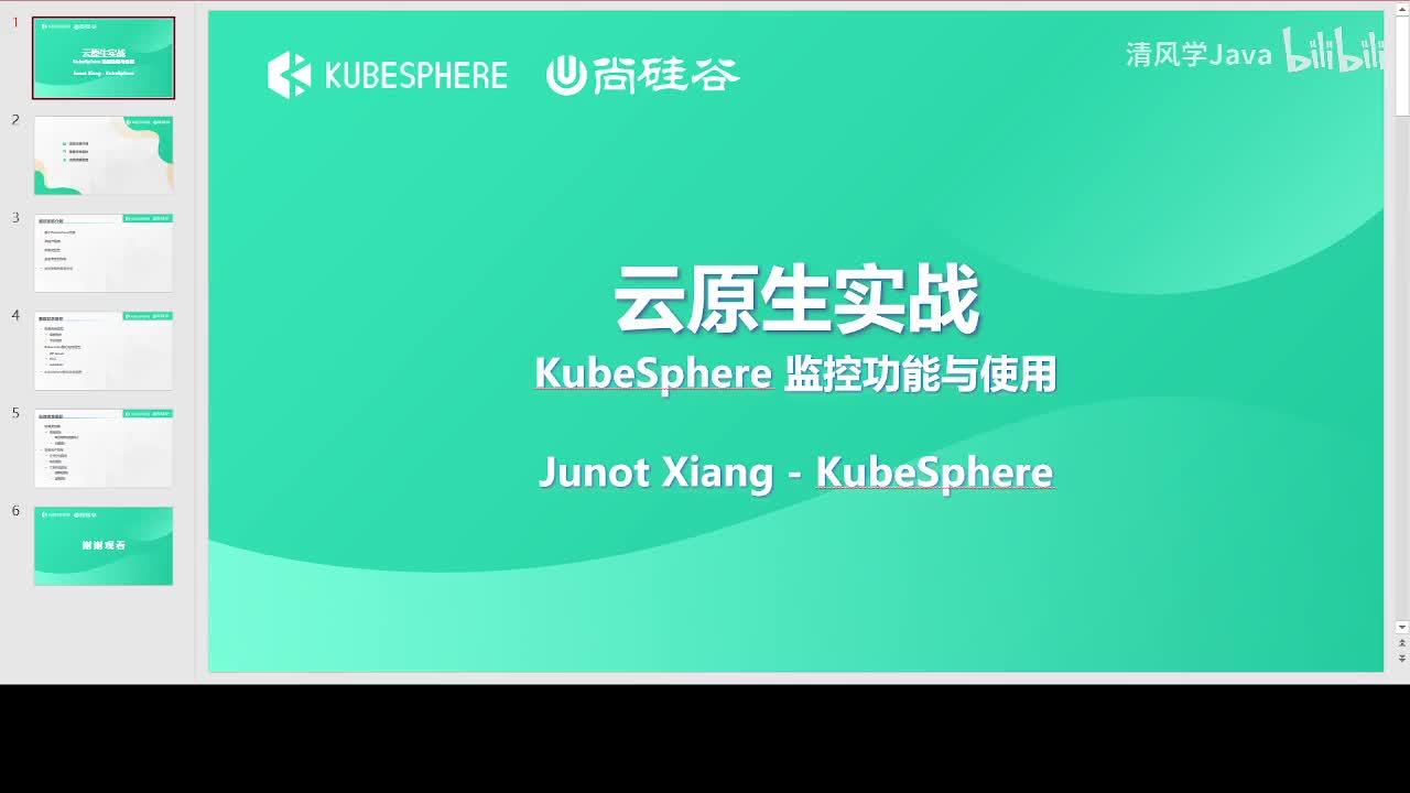 53、监控与告警-KubeSphere 监控功能与使用
