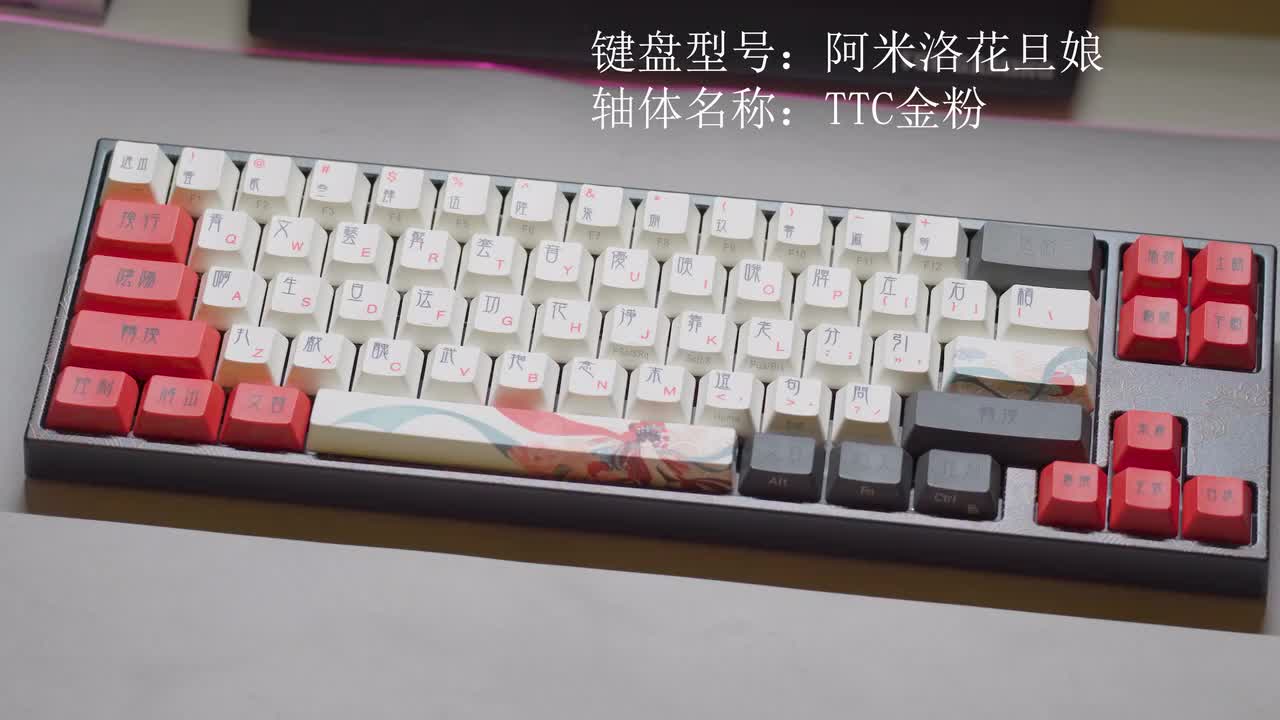 TTC金粉轴+阿米洛花旦娘