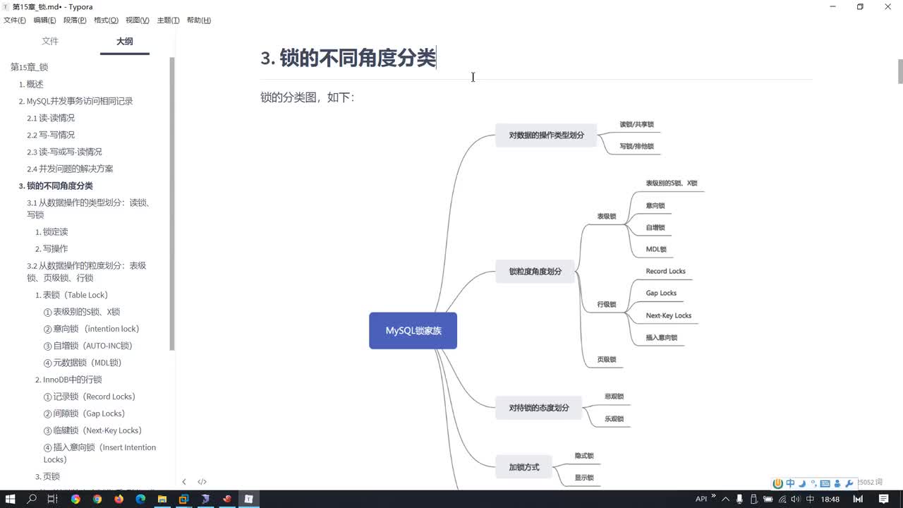 174-数据操作类型的角度理解S锁与X锁