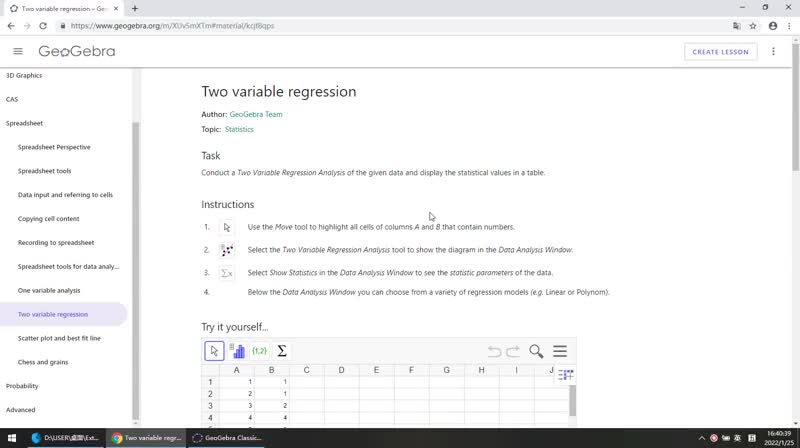 6.8 Two variable regression