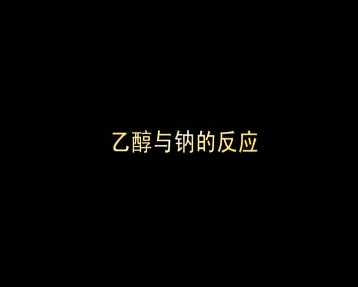 09.乙醇与钠的反应