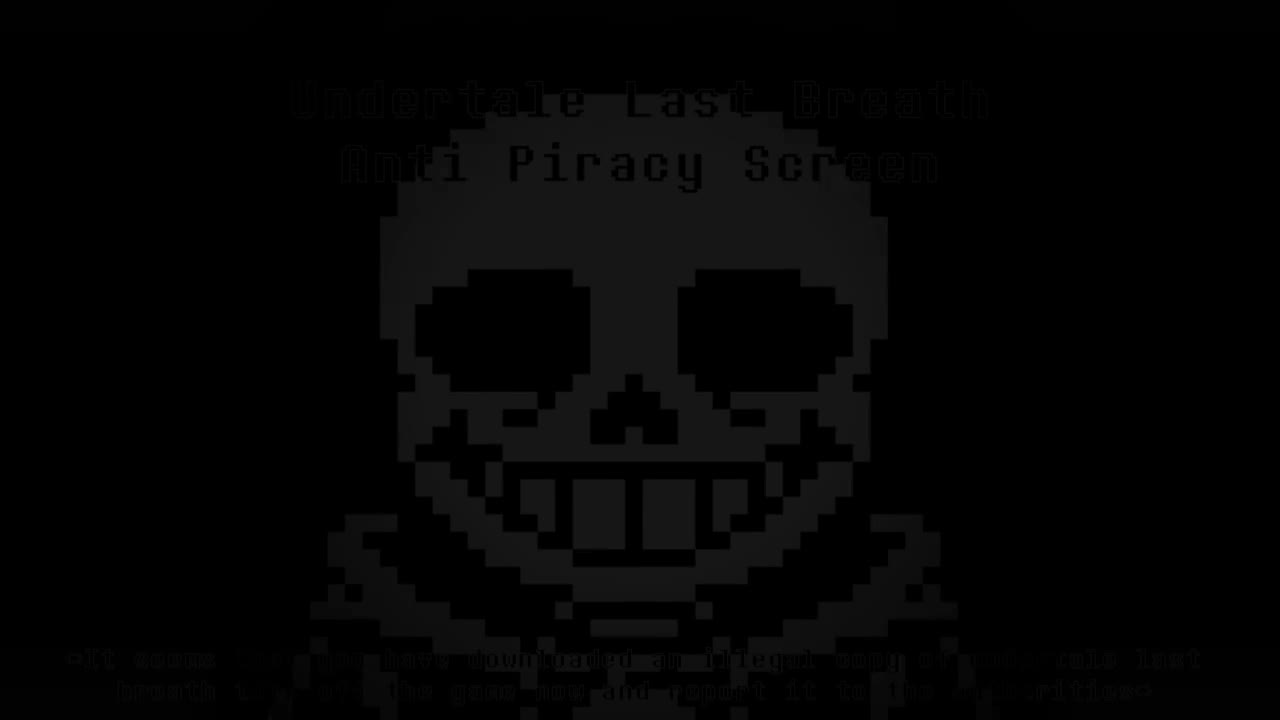 【番外】Anti Piracy Screen （Depressed Italian）